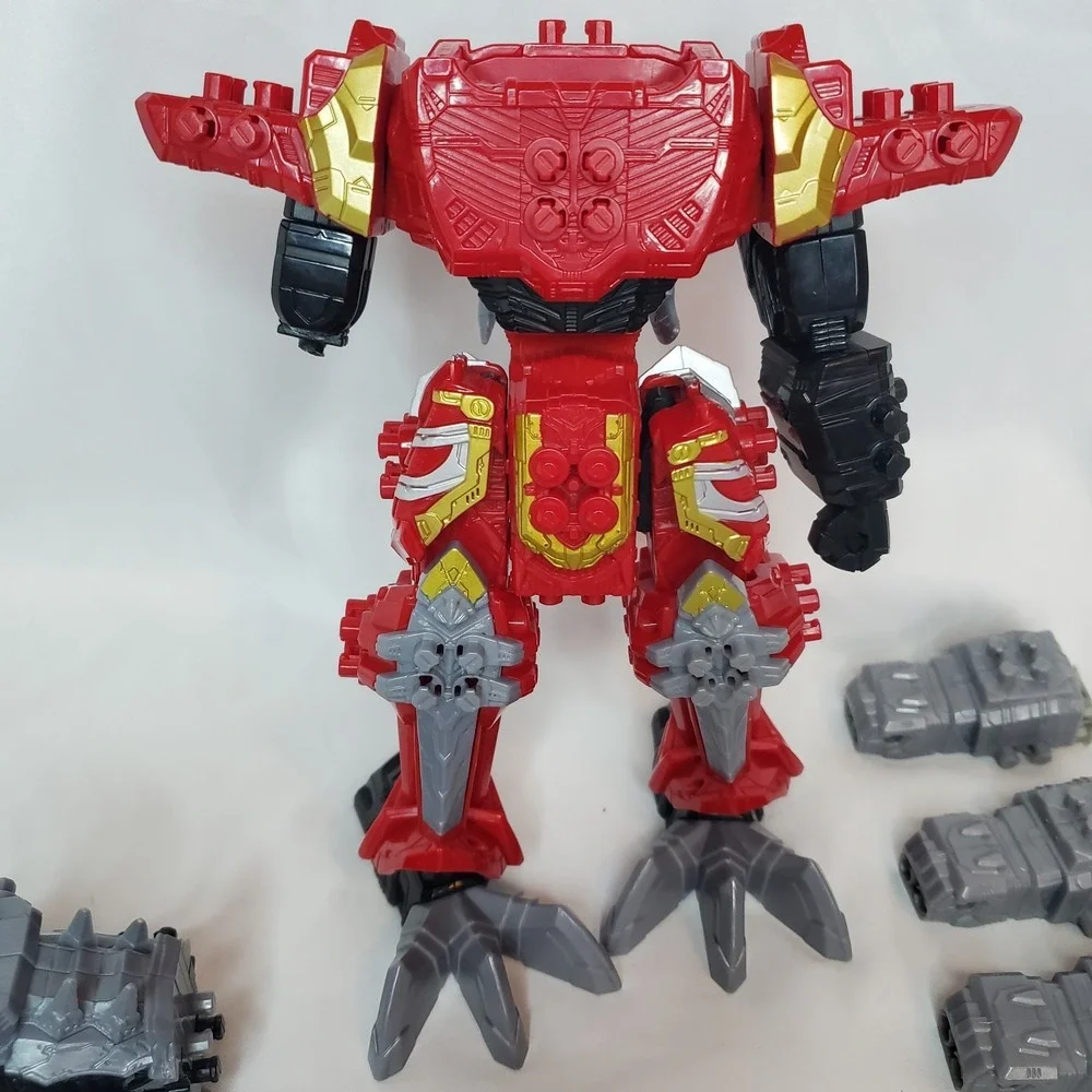 Huge Bandai DX Megazord Power Rangers Dino Fury Sentai Ryusoulger Kishiryu Lot